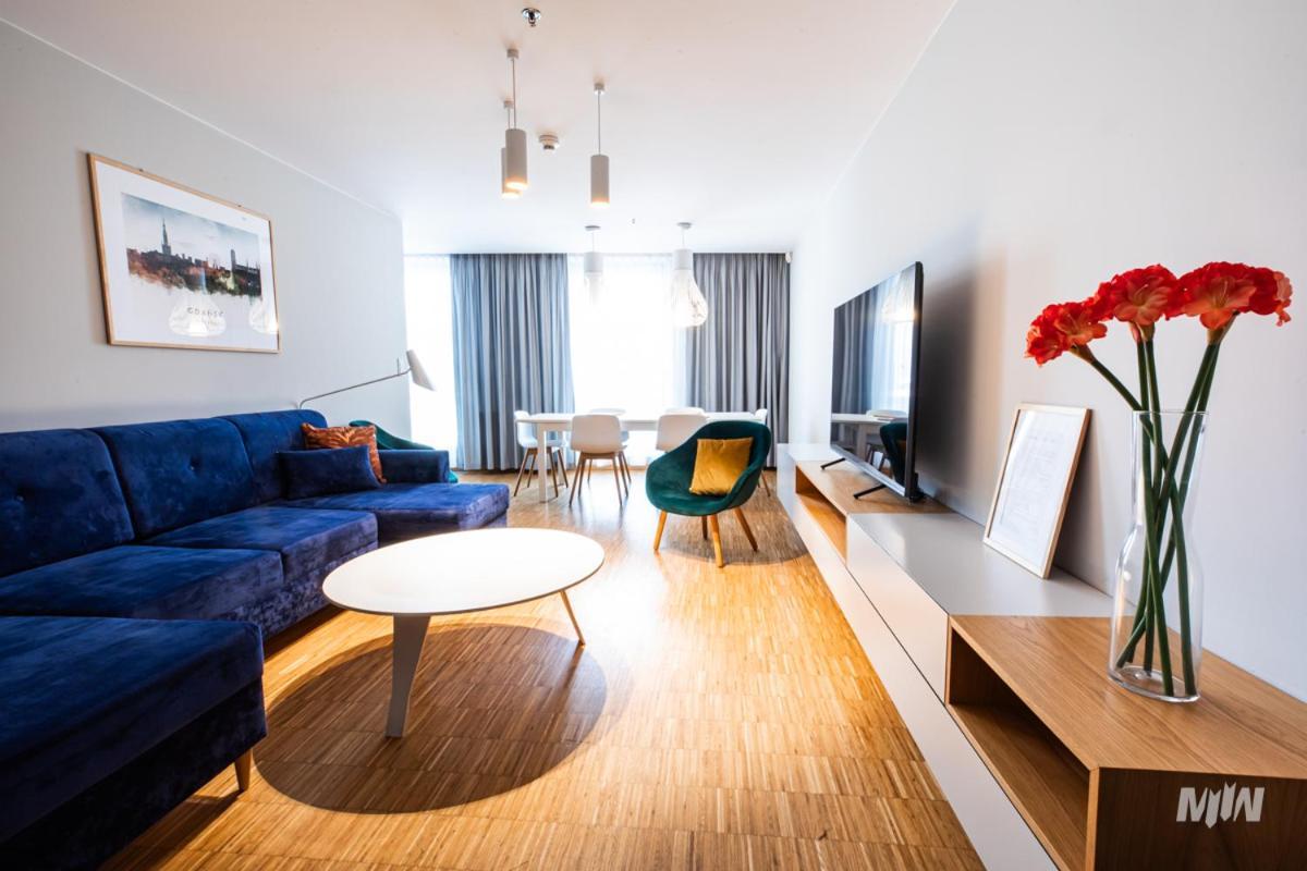 Apartamenty Muzeum II Wojny Swiatowej Гданск Екстериор снимка