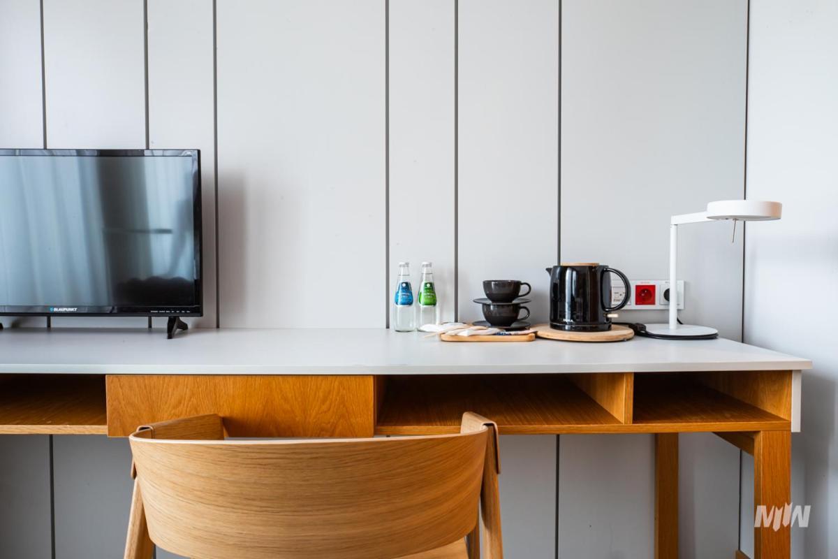 Apartamenty Muzeum II Wojny Swiatowej Гданск Екстериор снимка